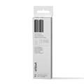 Stylos &agrave; pointe fine 0,4 mm, noir (2 unit&eacute;s) + adaptateur