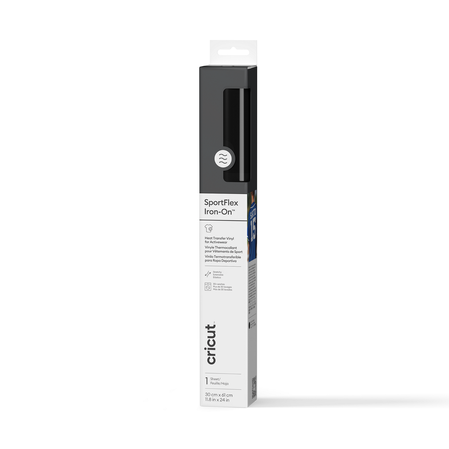 SportFlex Iron-On&trade;, Black
