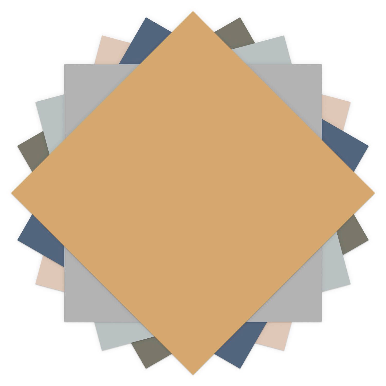 Cricut™ Cardstock Sampler | Natural Neutrals | 12 in x 12 in (48 Count)