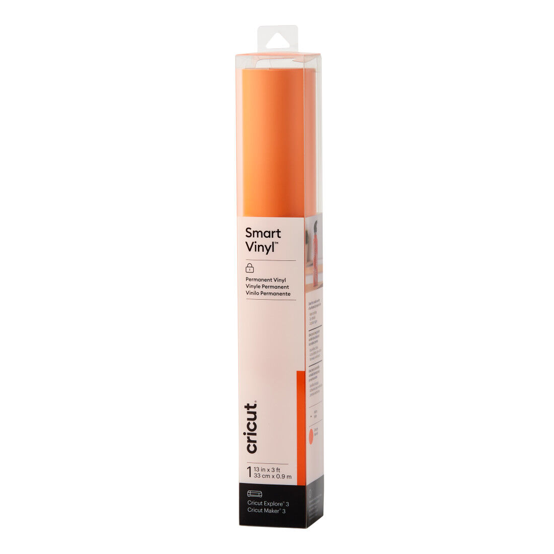 Cricut™ Smart Vinyl™ Matless Permanent Vinyl (3 ft) | Orange