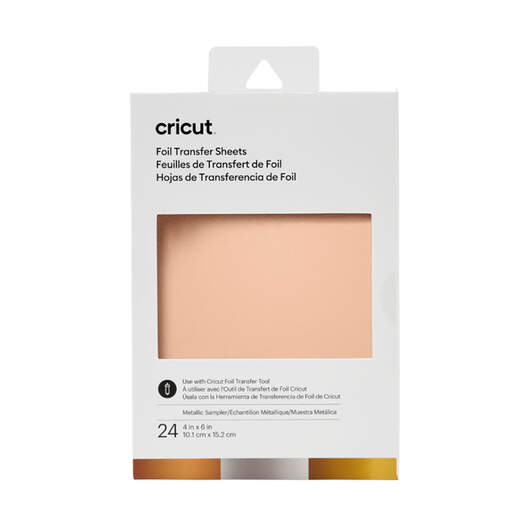 Foil Transfer Sheets Sampler, Metallic (24 ct)