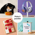 Vinyle permanent sans tapis Smart Vinyl&trade; Cricut Joy Xtra&trade;, collection Pinwheel (3 unit&eacute;s)
