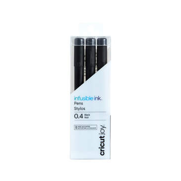 Stylos Cricut Joy™ Infusible Ink™ 0,4, Noir (3 unités)