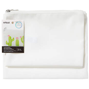 Cosmetic Bag Blanks (3 ct)