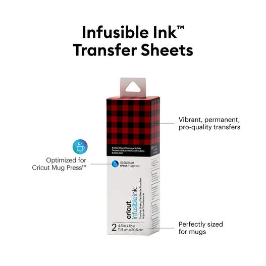 Infusible Ink™ Transfer Sheets Patterns (2 ct), Buffalo Check
