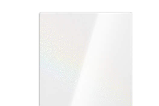 Bedruckbares, wasserfestes, holografisches Aufkleberset&nbsp;&ndash; A4 (10&nbsp;Stk.), Transparent
