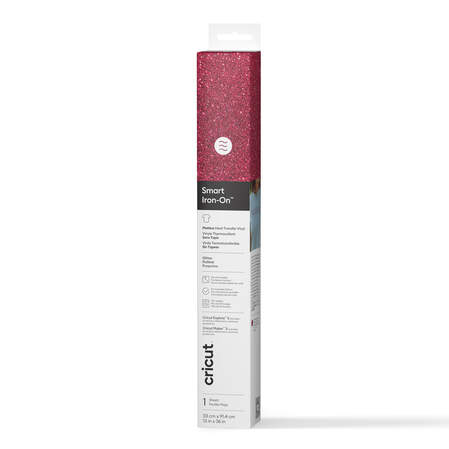 Vinyle thermocollant sans tapis Smart Iron-On&trade; paillet&eacute; 33 cm x 91,4 cm (13 po x 36 po)