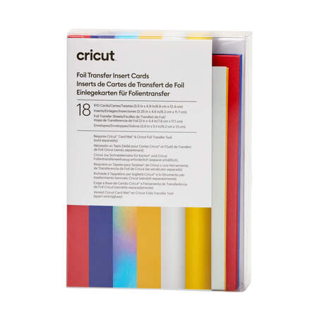 Foil Transfer Insert Cards, Celebration Sampler - R10 (18 ct) Foil Transfer Insert Cards, Celebration Sampler - R10 (18 ct)