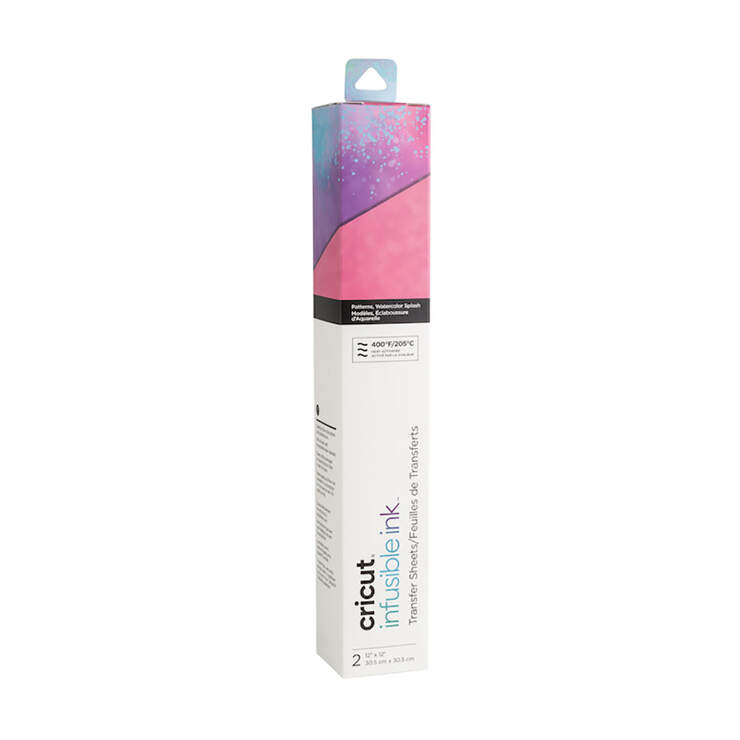 Feuilles de transfert Infusible Ink™ à motifs, Éclaboussure aquarelle Feuilles de transfert Infusible Ink™ à motifs, Éclaboussure aquarelle