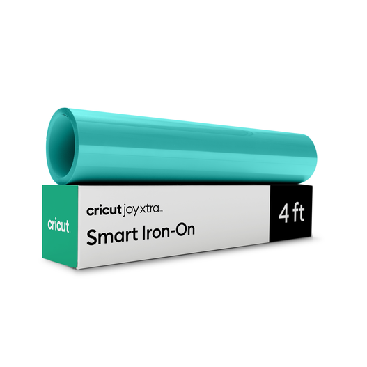 Cricut Joy&trade; Smart Iron-On&trade; B&uuml;gelfolie ohne Schneidematte (14 cm x 1,8 m &ndash; 5,5 Zoll x 6 Fu&szlig;), Knalliges T&uuml;rkisblau