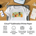 Sublimationspapier &ndash; 21,6 x 27,9 cm / 8,5 x 11 Zoll (100 Stk.)