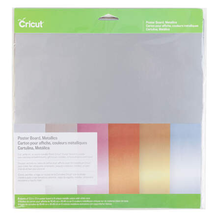 Panneau d'affiche Cricut, couleurs métallisées Panneau d'affiche Cricut, couleurs métallisées