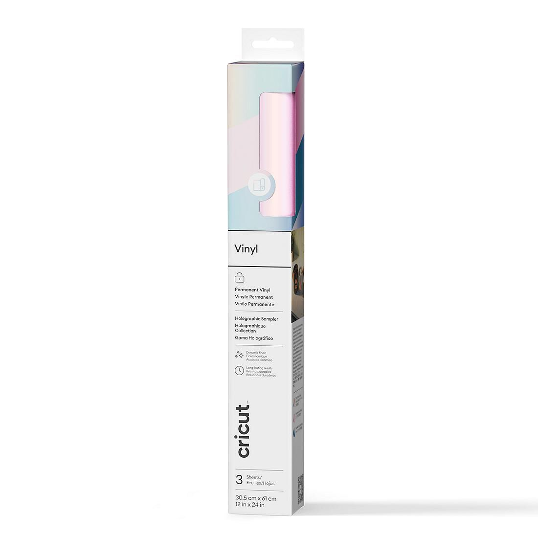 Cricut Holographic Vinyl | Neon Riot Sampler | 3 Count