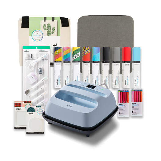 Cricut EasyPress™ 3 - 22.5 cm x 22.5 cm / 9 in x 9 in + Infusible Ink Everything Bundle