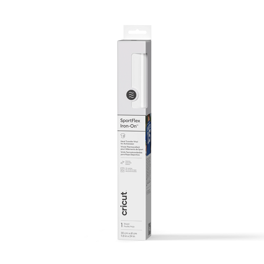 SportFlex Iron-On™, White