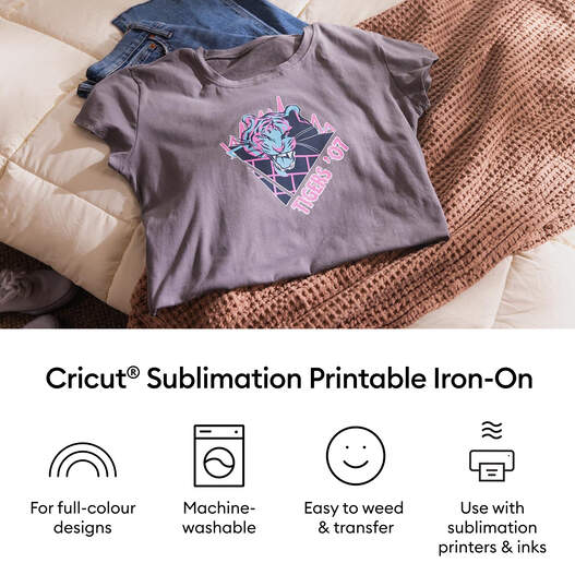 Sublimation Printable Iron-On &ndash; A4 (10 ct)