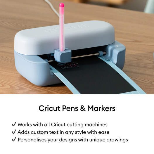Cricut&trade; Glitter Gel Pen Set, 0.8 mm (3 ct) + Adapter