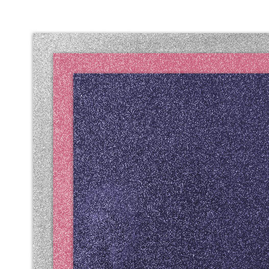 Vinyle thermocollant sans tapis Smart Iron-On&trade; paillet&eacute; Cricut&trade;, collection Nebula &ndash; 33 cm &times; 30,5 cm (13 po &times; 12 po) (3 unit&eacute;s)
