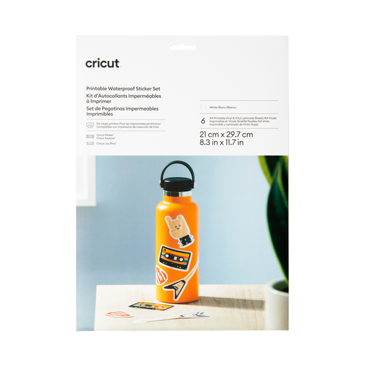 Printable Waterproof Sticker Set A4 (6 ct) Cricut Shop Printable Waterproof Sticker Set A4 (6 ct) Cricut Shop