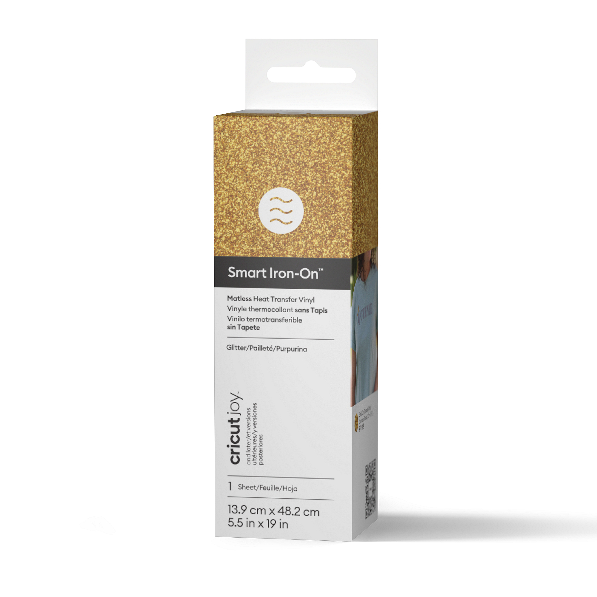 Cricut™ Joy™ Smart Iron-On™ Glitter | Gold