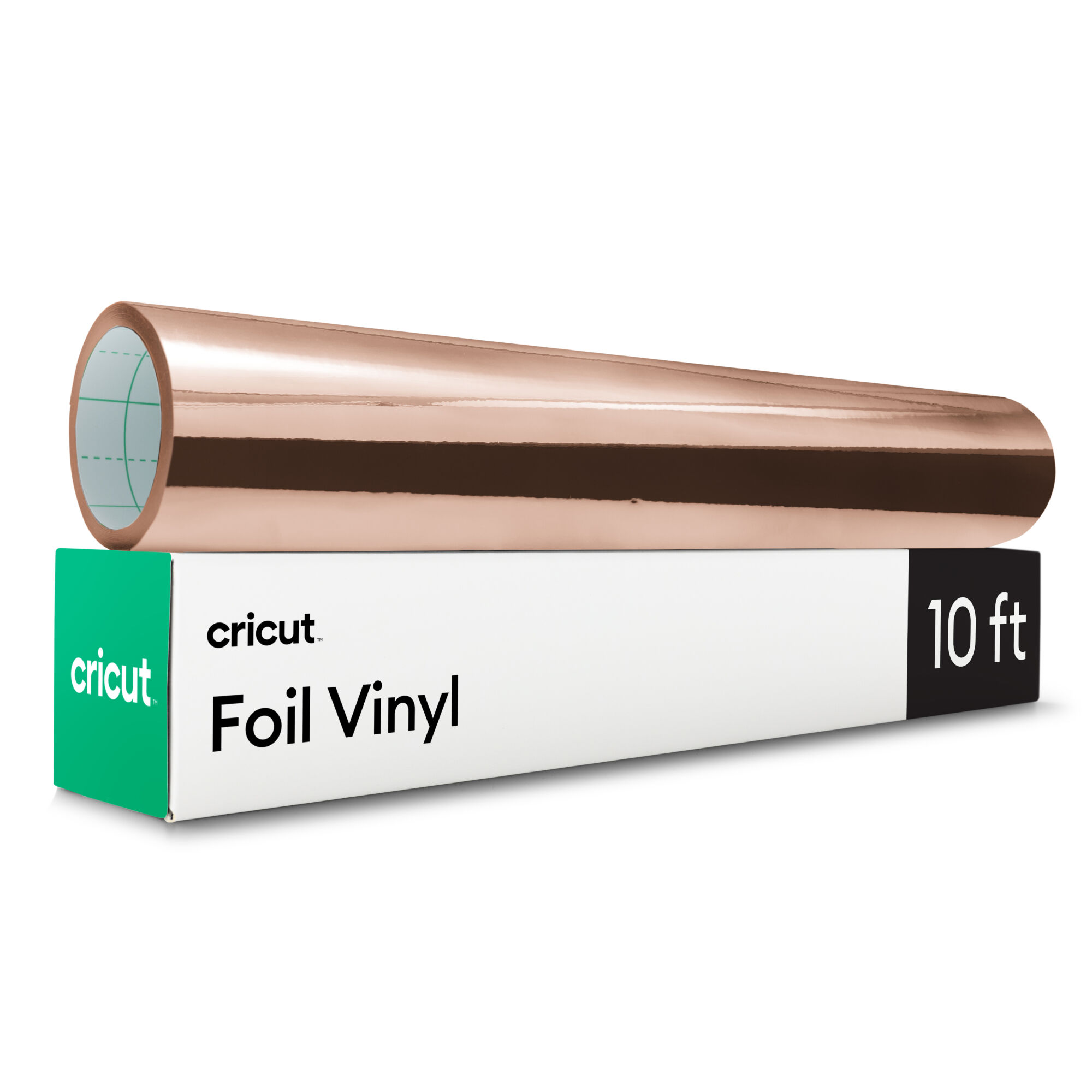 Cricut Foil Vinyl | 12 in x 10 ft | Rose Gold | Compatible With Cricut Maker & Explore Machines & Maker 3 | 4 & 5 & Explore 3 & 4