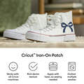 Iron-On Patch, Denim Blue Tones &ndash; 3 in x 4.25 in (18 ct)