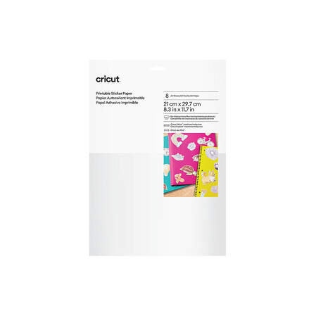 Printable Sticker Paper – A4 (8 ct) Printable Sticker Paper – A4 (8 ct)