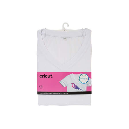 Cricut™ Women's T-Shirt Blank, V-Neck Cricut™ Women's T-Shirt Blank, V-Neck