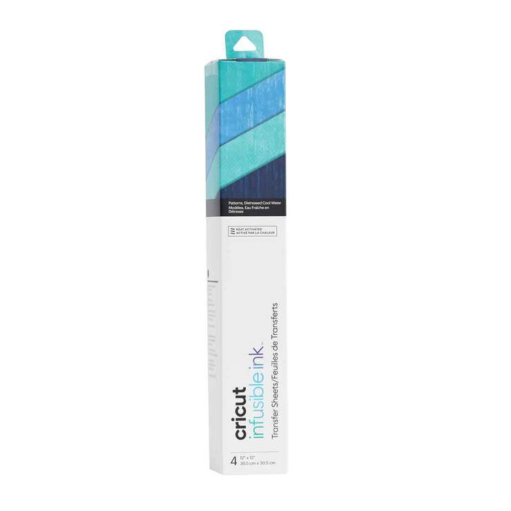 Infusible Ink™ Transfer Sheet Patterns, Distressed Cool Water Infusible Ink™ Transfer Sheet Patterns, Distressed Cool Water
