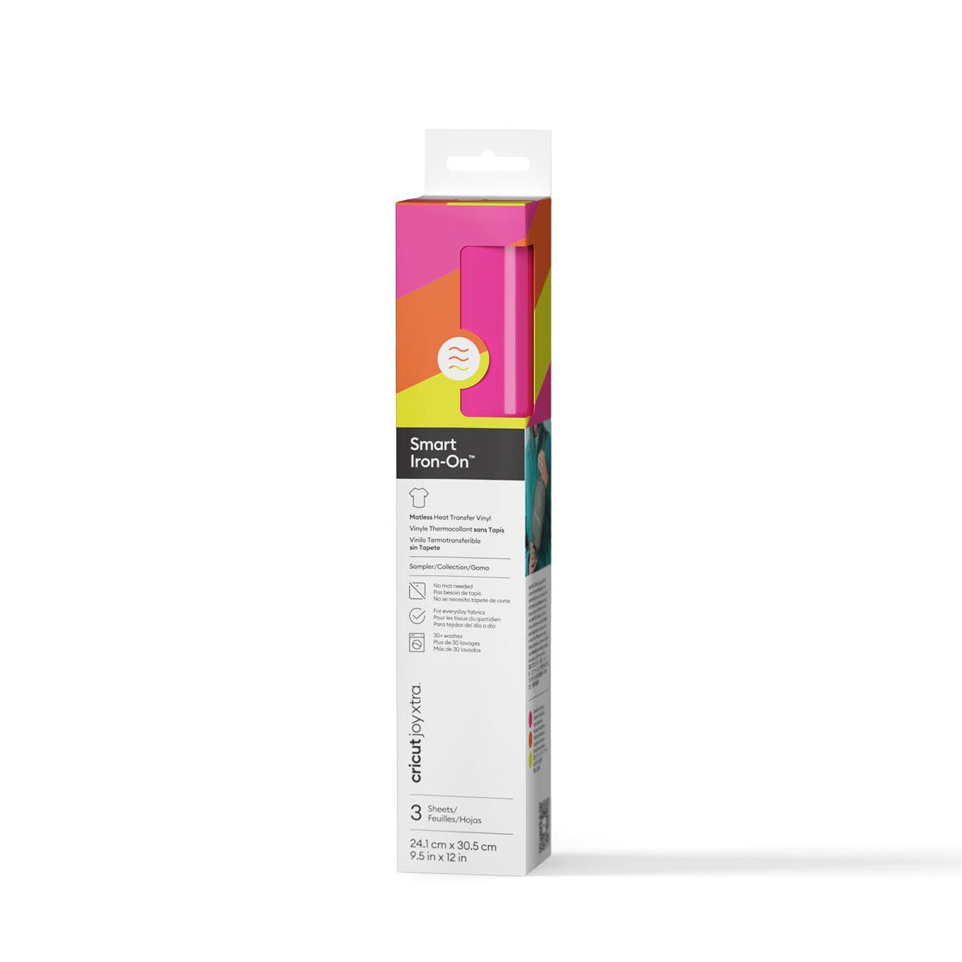 Cricut Joy Xtra Smart Iron-On Heat Transfer Vinyl Sampler | Glow Sticks | 3 Count