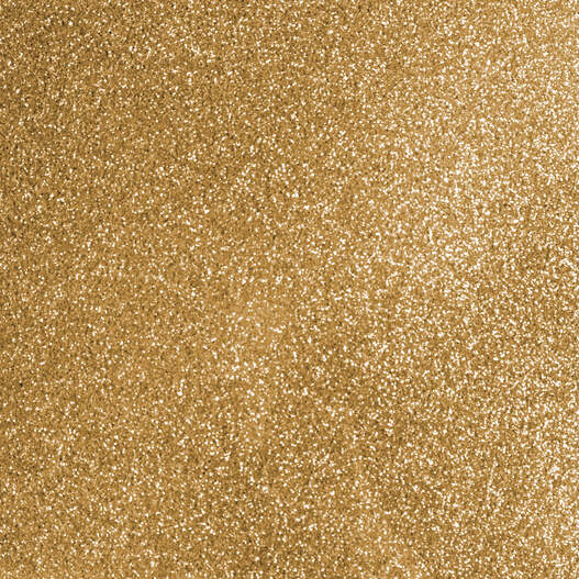 Glitter Iron-On, Gold 5 ft