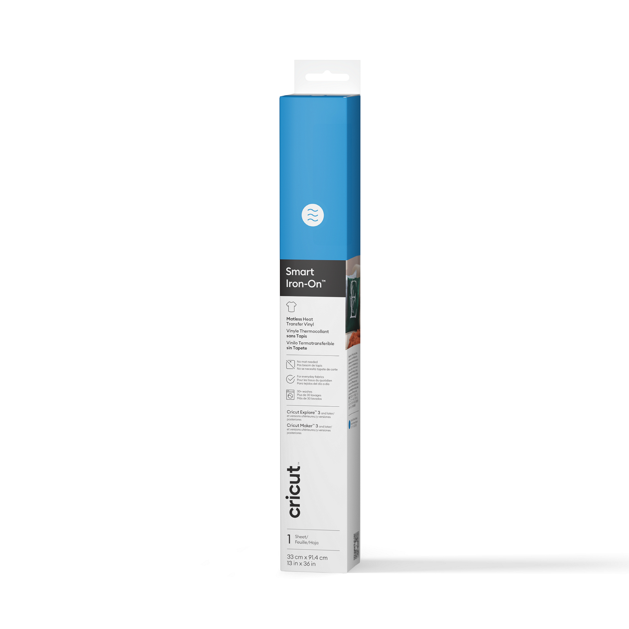 Smart Iron-On Bügelfolie Ohne Schneidematte (0,9 M / 3 Fuß) | Ocean