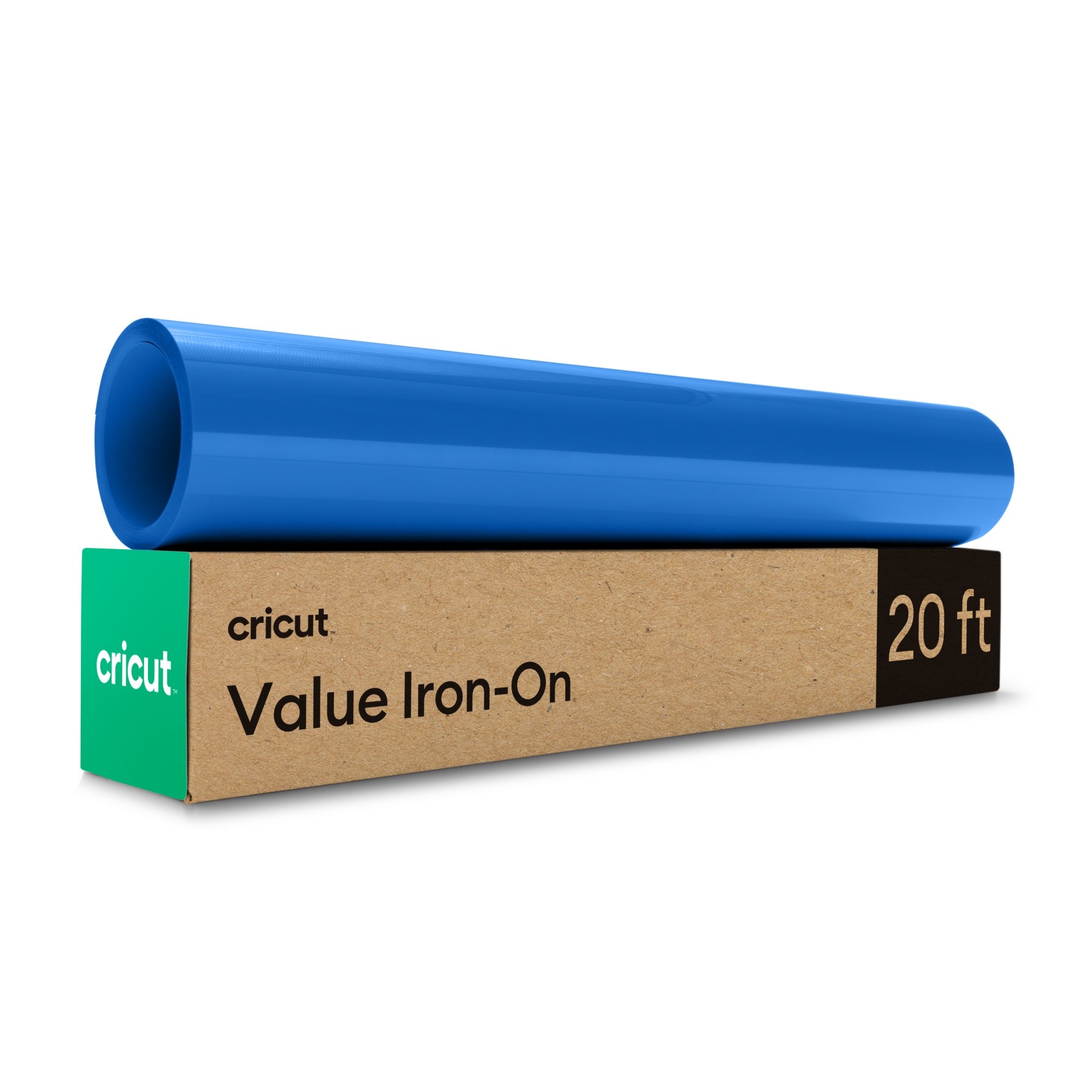 Iron-On Im Vorteilspack, 30,5 Cm X 6 M (12 Zoll X 20 Fuß), Blau