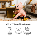 Value Glitter Iron-On, Party Sampler &ndash; 10 in x 12 in (6 ct)