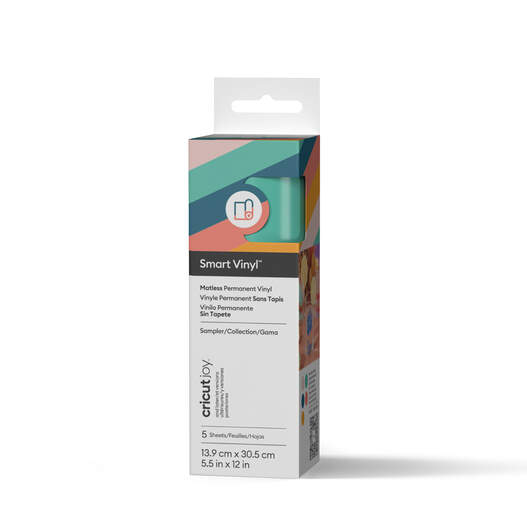 Cricut Joy&trade; Smart Vinyl&trade; Matless Permanent Vinyl, Beachside Sampler