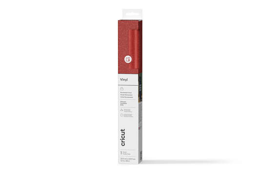 Shimmer Vinyl &ndash; Permanent (4 ft), Red