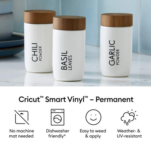 Smart Vinyl&trade; &ndash; permanentes Vinyl ohne Schneidematte (33 x 91,4 cm / 13 x 36 Zoll), Cantaloupe