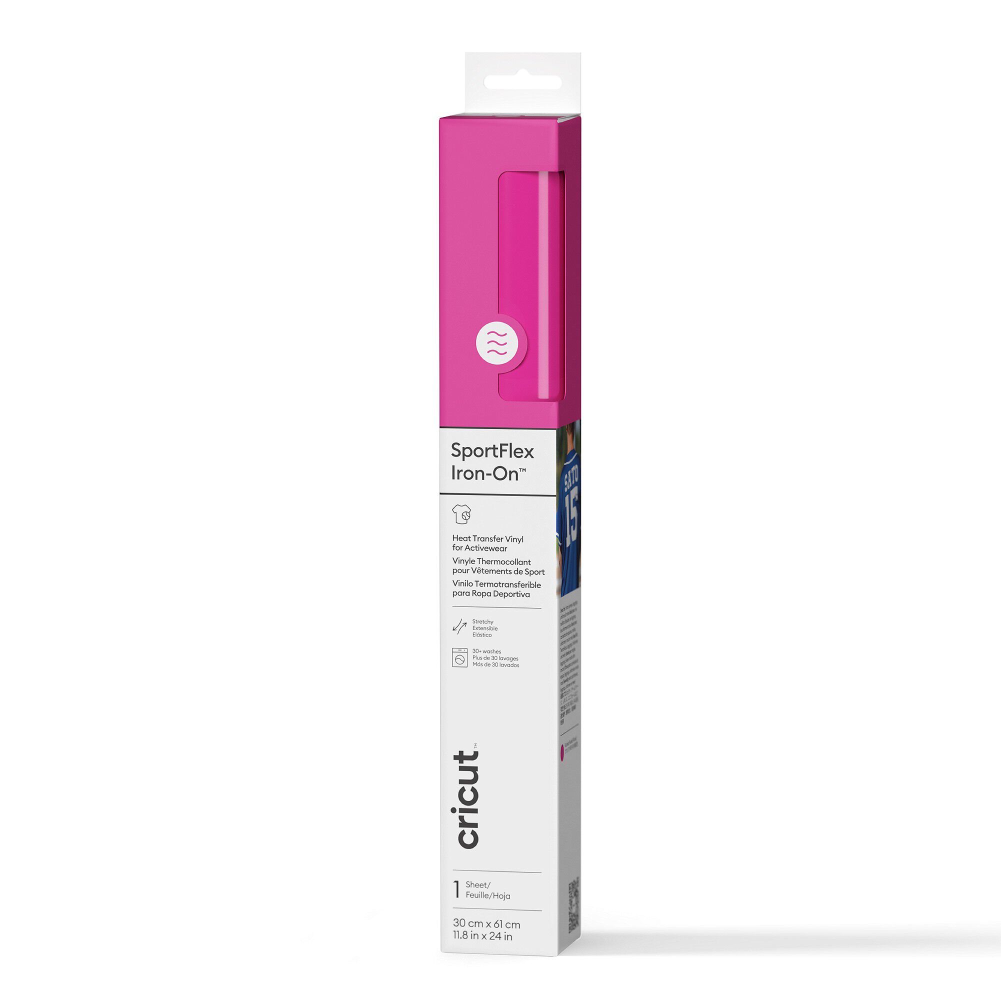 Sportflex Iron-On , Fuschia