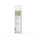 Cricut Joy&trade; Permanent Metallic Markers 1.0 mm, Gold/Silver/Copper (3 ct)