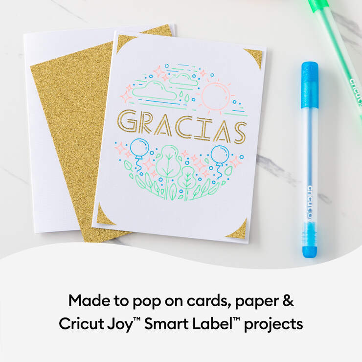 Cricut Joy™ Glitter Gel Pens 0.8 mm, Rainbow (10 ct) Cricut Joy™ Glitter Gel Pens 0.8 mm, Rainbow (10 ct)