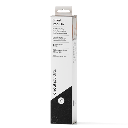 Smart Iron-On&trade; Cricut Joy Xtra&trade; prismatique paillet&eacute; 48,2&nbsp;cm (19&nbsp;po)