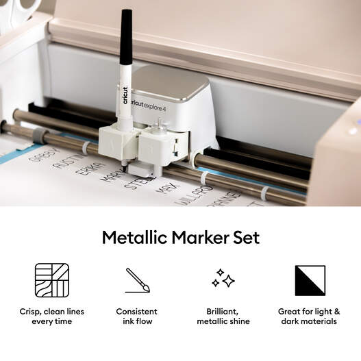 Stifteset, Metallic (5&nbsp;Stk.)