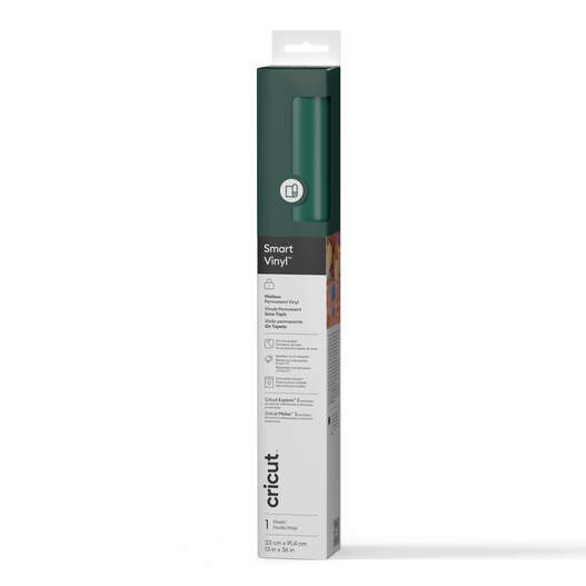 Smart Vinyl&trade; &ndash; permanentes Vinyl ohne Schneidematte (33 x 91,4 cm / 13 x 36 Zoll), Waldgr&uuml;n