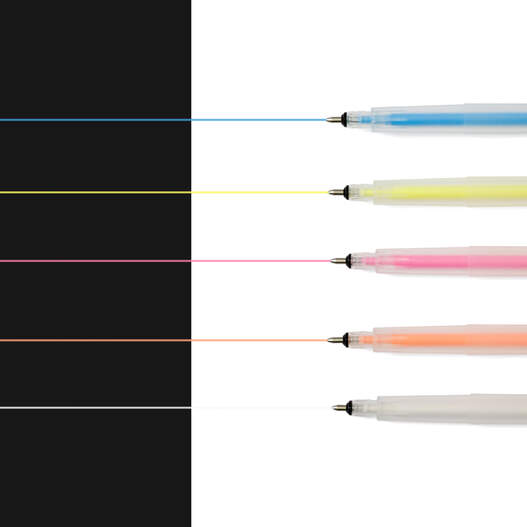 Acryl-Gelstifte, 1,0 mm (5 Stk.) Acryl-Gelstifte, 1,0 mm (5 Stk.)