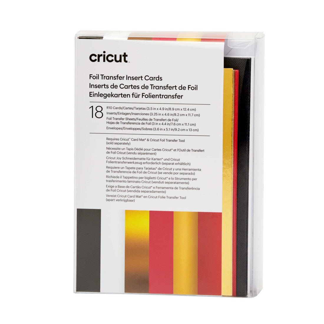 Cricut™ Foil Transfer Insert Cards | Royal Flush Sampler | R10 | 18 Count
