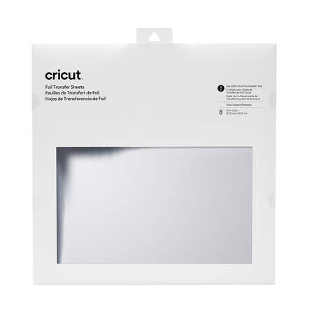 Foil Transfer Sheets, Silver (8 ct) Foil Transfer Sheets, Silver (8 ct)