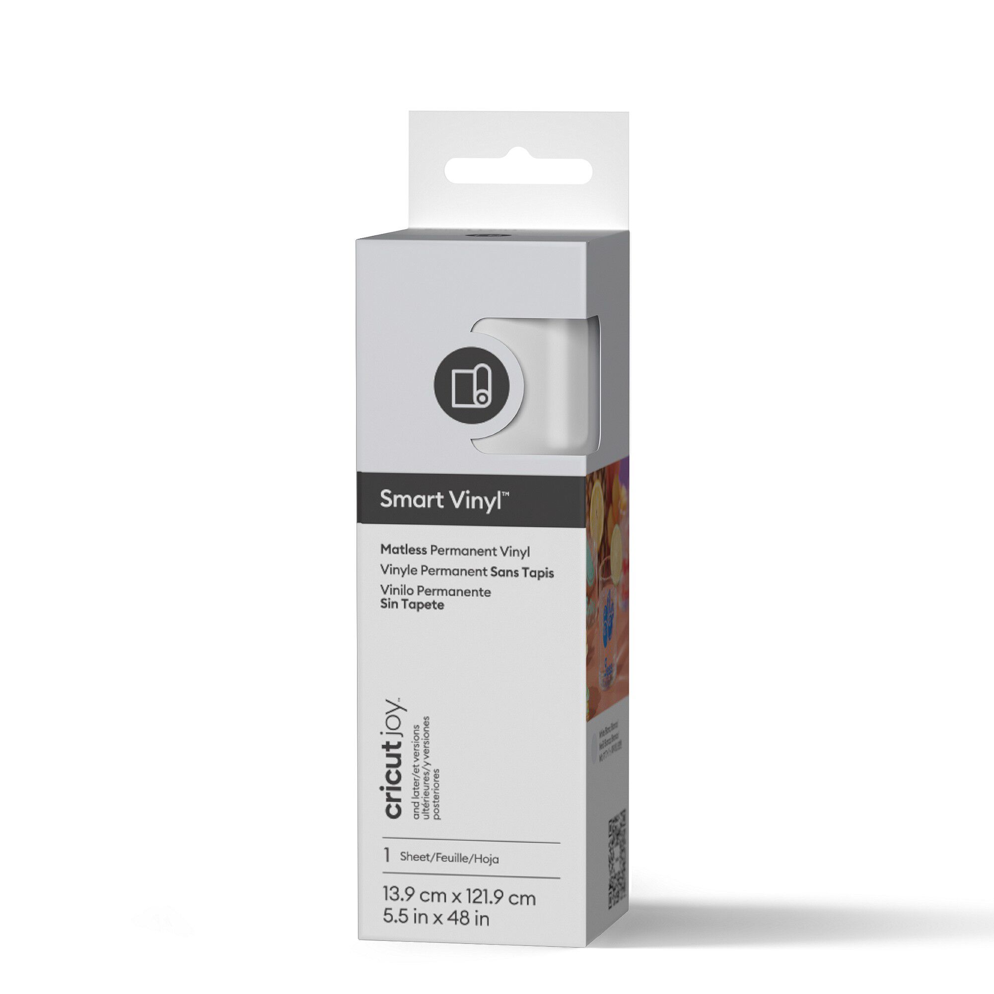 Cricut™ Joy™ Smart Vinyl™ Matless Permanent Vinyl | White
