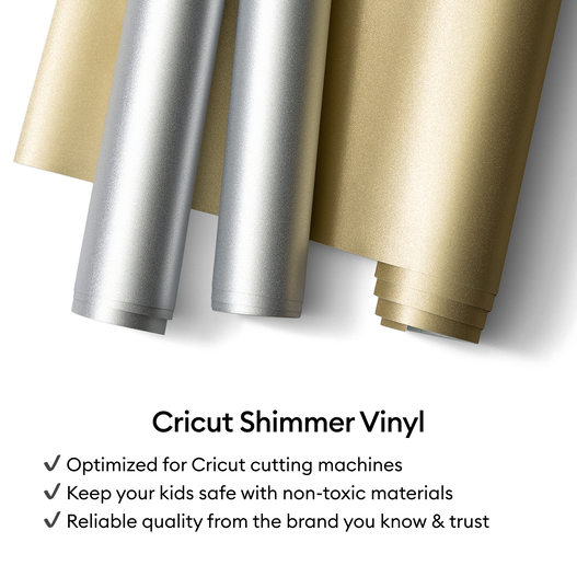 Shimmer Vinyl &ndash; Permanent (4 ft), Blue