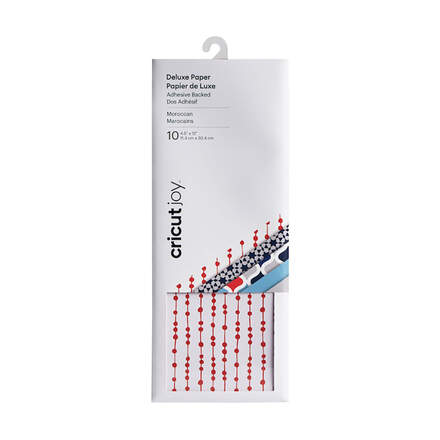 Cricut Joy™ Adhesive-Backed Deluxe Paper, Moroccan Cricut Joy™ Adhesive-Backed Deluxe Paper, Moroccan