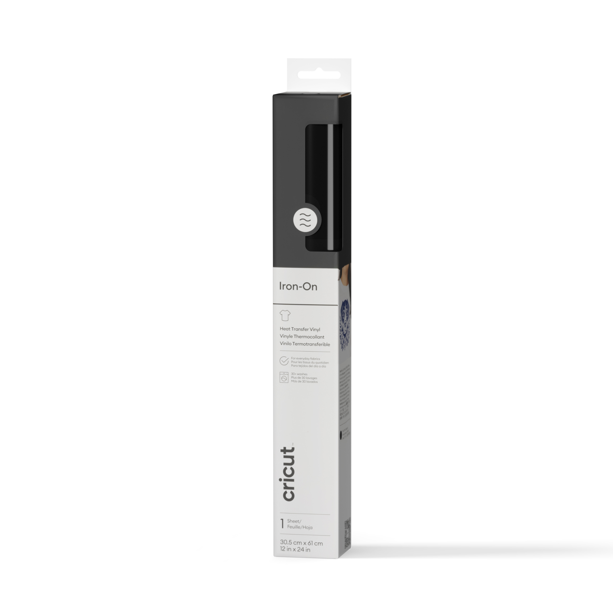 Cricut™ Iron-On (0.6m / 2 ft) | Black